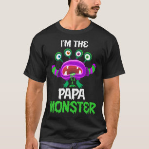 I m The Papa Monster Matching Family Halloween T-Shirt