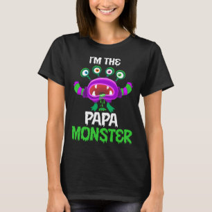 I m The Papa Monster Matching Family Halloween T-Shirt