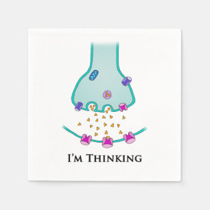 I’m Thinking Neuron Synapse Napkins