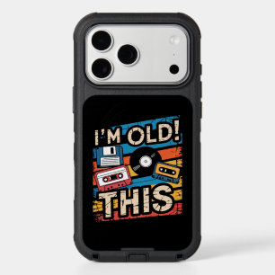 I’m This Old Colorful Retro Music Nostalgia iPhone 17 Pro Max Case
