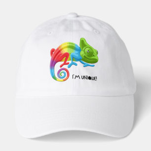 I’m Unique Chameleon Baseball Cap - Vibrant