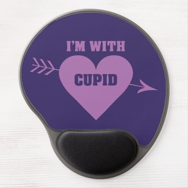 I’M WITH CUPID mousepad (Front)