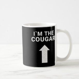 I´m With The Cougar Humor Halloween Birthday Gift Coffee Mug