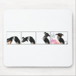 "I made food" Mouse Pad<br><div class="desc">Simple dog discovered how to create infinite food.</div>