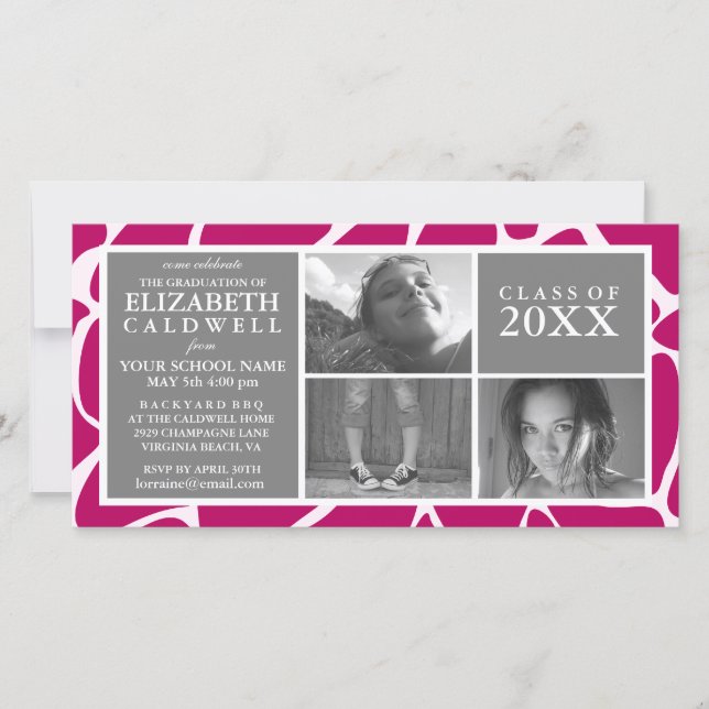 I Made It! Graduation Photo Card Announcement (Front)