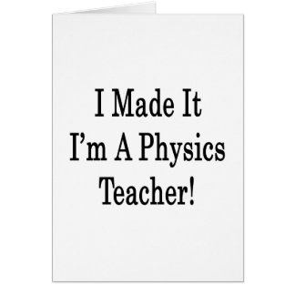 Physics Teacher Cards, Physics Teacher Card Templates, Postage ...