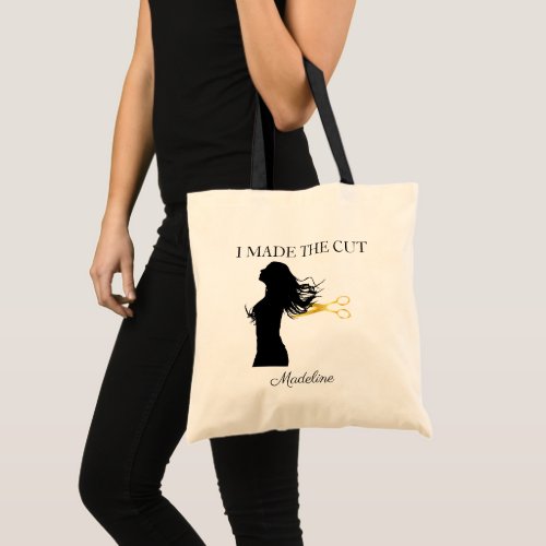 I Made The Cut Hairdresser  Tote Bag