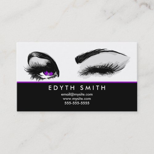 I Make Beauty Happen Business Card