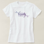 I Make Beauty Happen T-shirt at Zazzle
