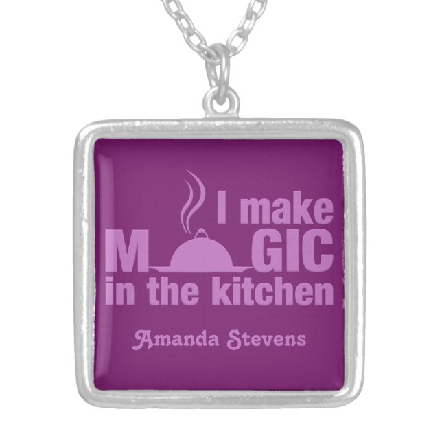 I Make Magic custom name necklace (Front)
