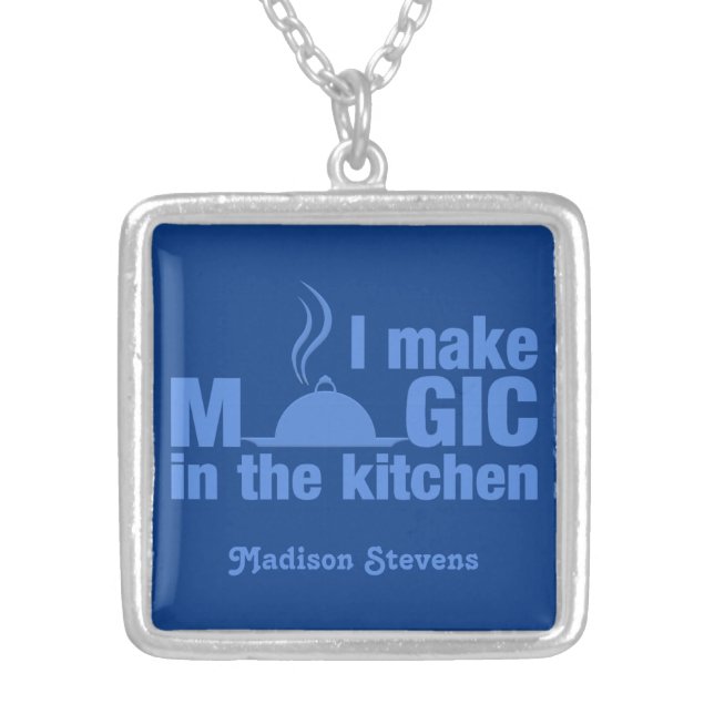 I Make Magic custom name necklace (Front)