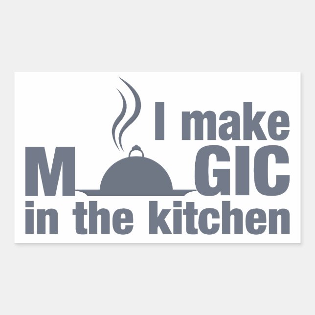 I Make Magic custom stickers (Front)