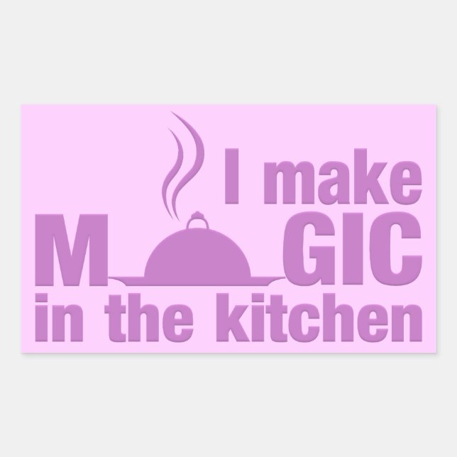 I Make Magic custom stickers (Front)