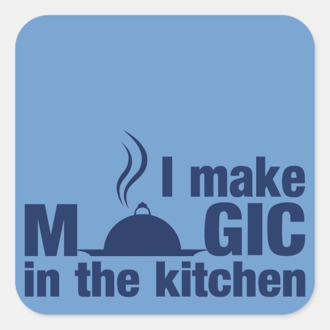 I Make Magic custom stickers (Front)