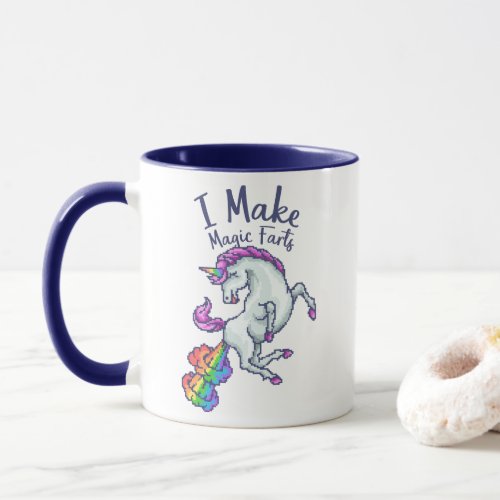 I Make Magic Farts Rainbow Unicorn Mug