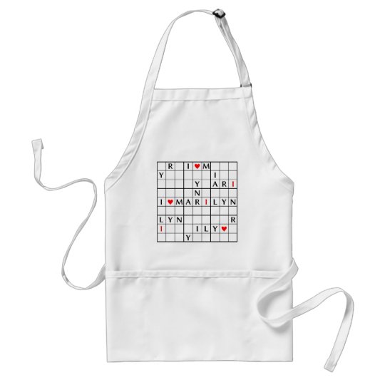 I♥MARILYN ADULT APRON