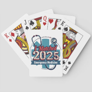I Matched 2025 Emergency Medicine Poker Cards