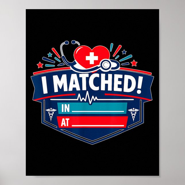 I Matched Poster (Front)
