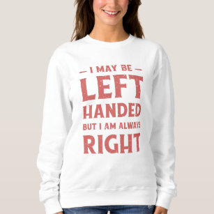 Left Handed Gifts, Lefty Left Hander Left Handed Hoodie, Zazzle