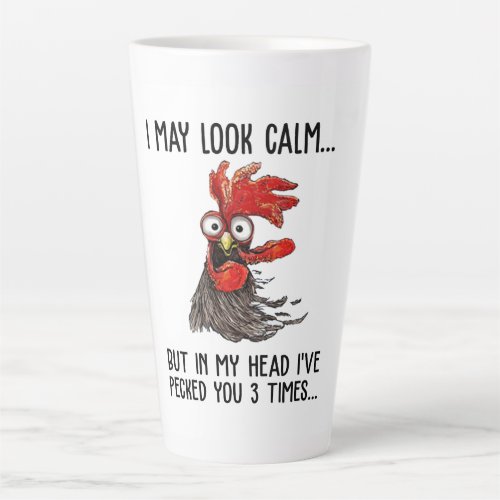 I May Look Calm But In My Head Ive Picked You 3 T Latte Mug