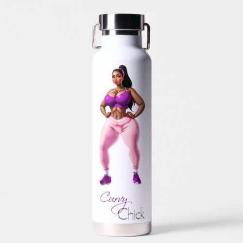 I Mean Howd You Think I Was Keeping These Curves  Water Bottle