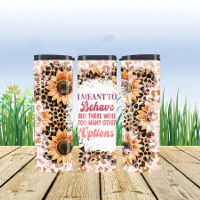 Sassy Flowers Insulated Stainless Steel Water Tumbler