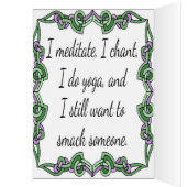 I Meditate... Cards (Inside (Left))