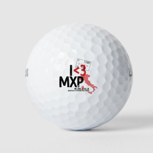 I  Milan _ Aviation Stamp Golf Balls