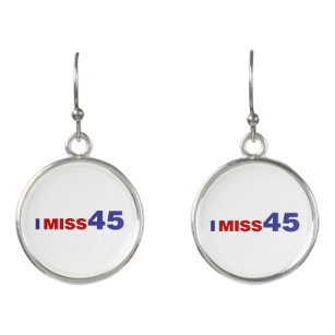 I Miss 45 Earrings