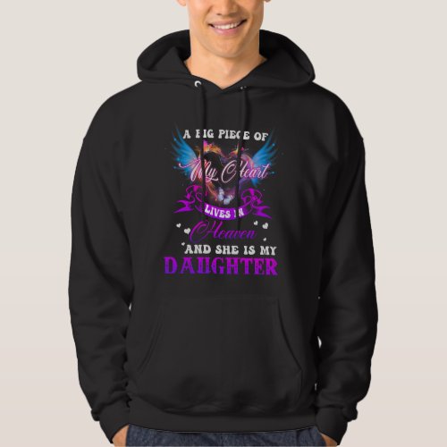 I Miss My Daughter in Heaven Missed Memorial Of My Hoodie