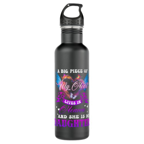 I Miss My Daughter in Heaven Missed Memorial Of My Stainless Steel Water Bottle