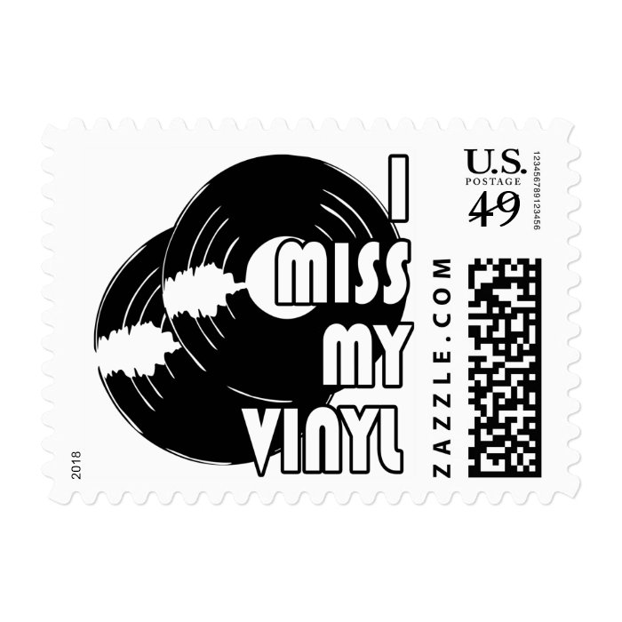 I MISS MY VINYL STAMPS