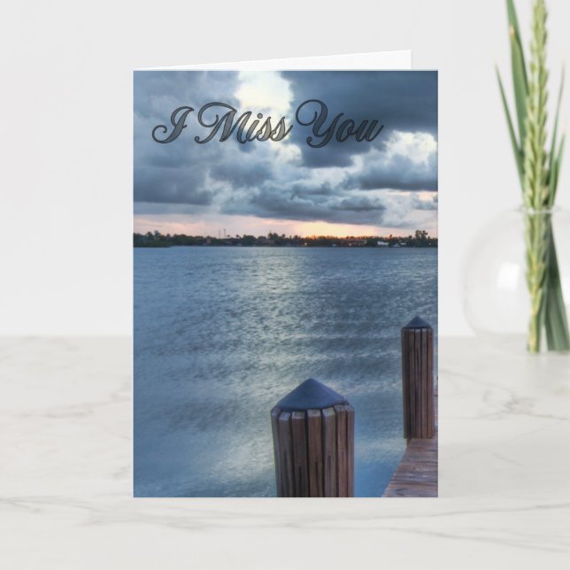 I Miss You #3 Card (Front)