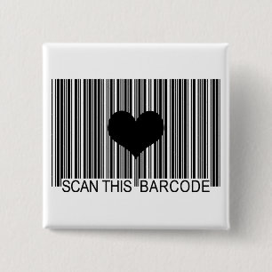 I MISS YOU BARCODE BUTTON