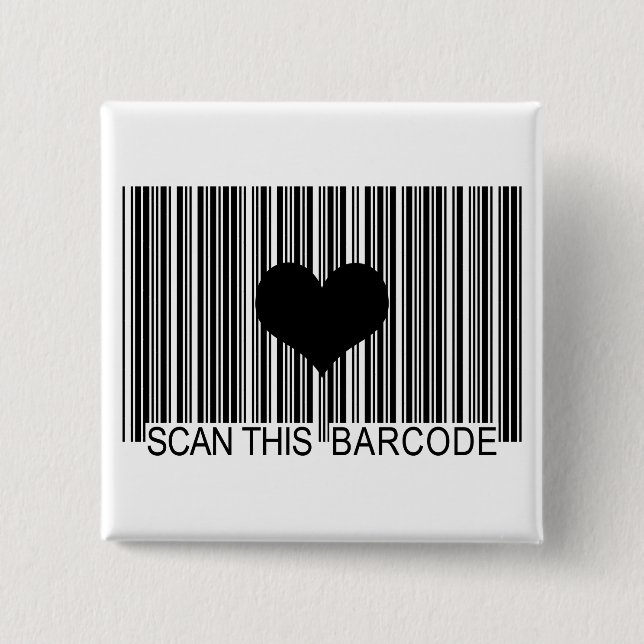 I MISS YOU BARCODE BUTTON (Front)