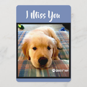 I Miss You Card