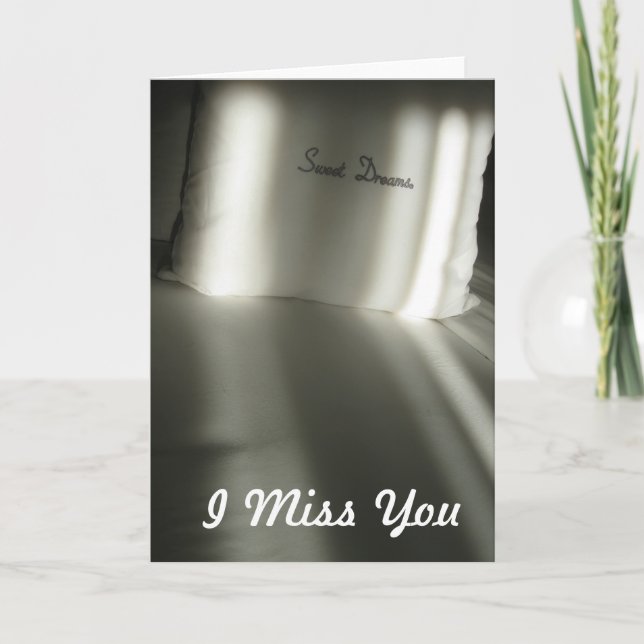 I Miss You Card (Front)