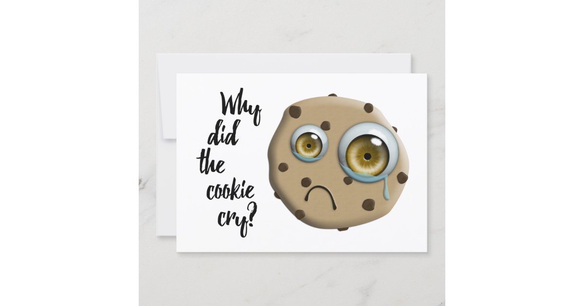 I MISS YOU cookie joke Invitation | Zazzle