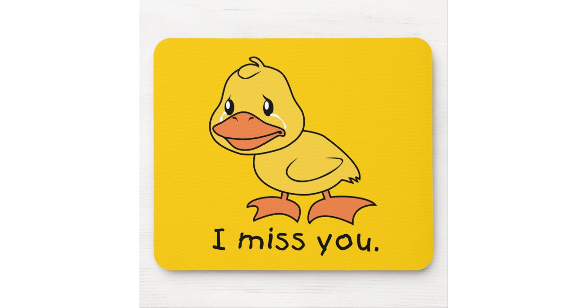 Cute White Duck Backing Yellow Duck Fridge Magnet Cartoon Lovely