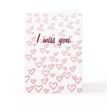 I Miss You Hearts