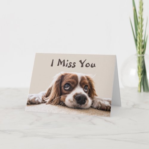 I Miss You I Cant Sleep Without You Card