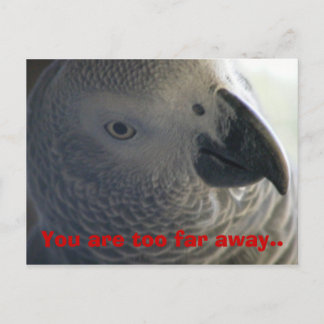 I miss you Postcard