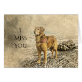 I MISS YOU SAD DOG (Front Horizontal)