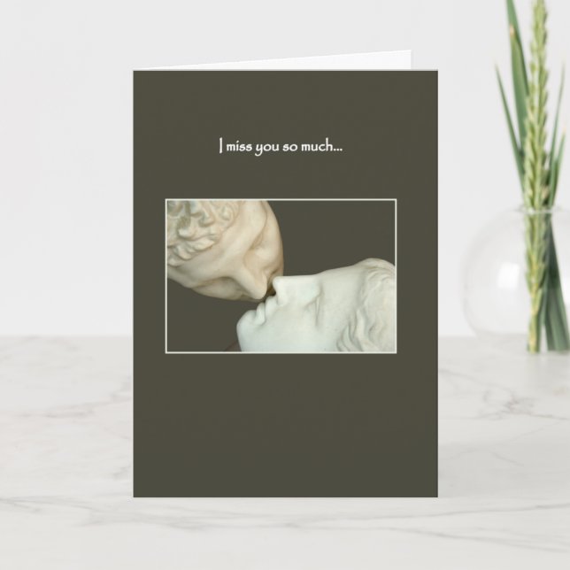I Miss You So Much Card (Front)