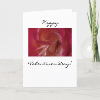I Miss You Valentine Holiday Card
