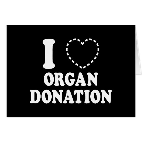 I MISSING HEART ORGAN DONATION CARD