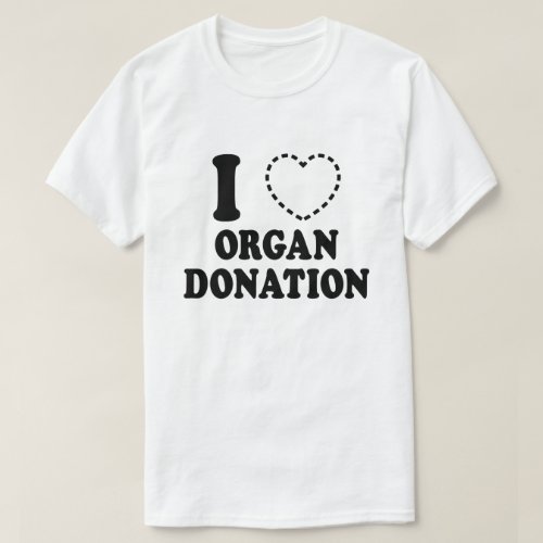 I MISSING HEART ORGAN DONATION T_Shirt