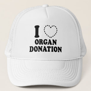 I {MISSING HEART} ORGAN DONATION TRUCKER HAT