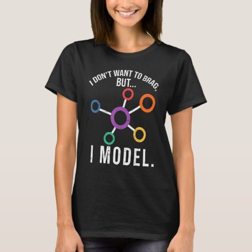 I Model Data Science Humor Coding T_Shirt