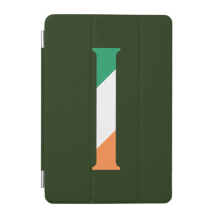 I Monogram overlaid on Irish Flag ipacnt iPad Mini Cover